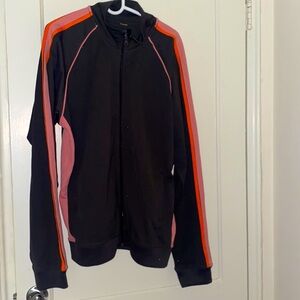 NWOT SF/415 multicolored zip up sweater size: XXL